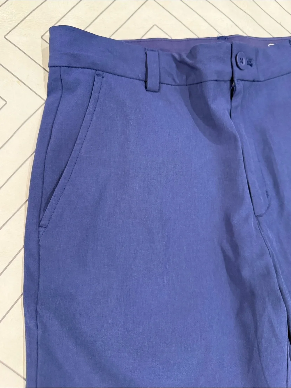 Vineyard Vines Blue Performance Stretch Shorts
